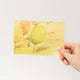 "Aisatsu" Postcard by Akari / Bungu