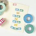 Fika Series Labeler Sticker Complete Set / Stamp Marche