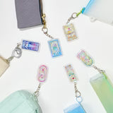 Kissaten Alamode Stained Acrylic Keychain Complete Set / BGM
