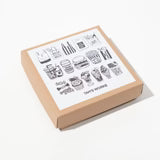 AM'S WORKS Side-by-Side Stamp Set / Karafuruya