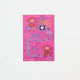 "Chocolate Factory of My Heart" Washi Postcard by Naomi Karabin / Bungu