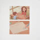 "Piece by Piece" Washi Postcard by Catherine / Bungu