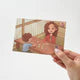"Piece by Piece" Washi Postcard by Catherine / Bungu